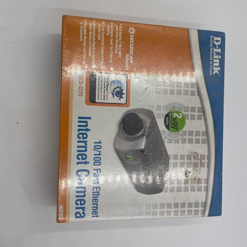 D Link DCS 3220 Wired 10 100 Fast‎ Ethernet Internet Camera